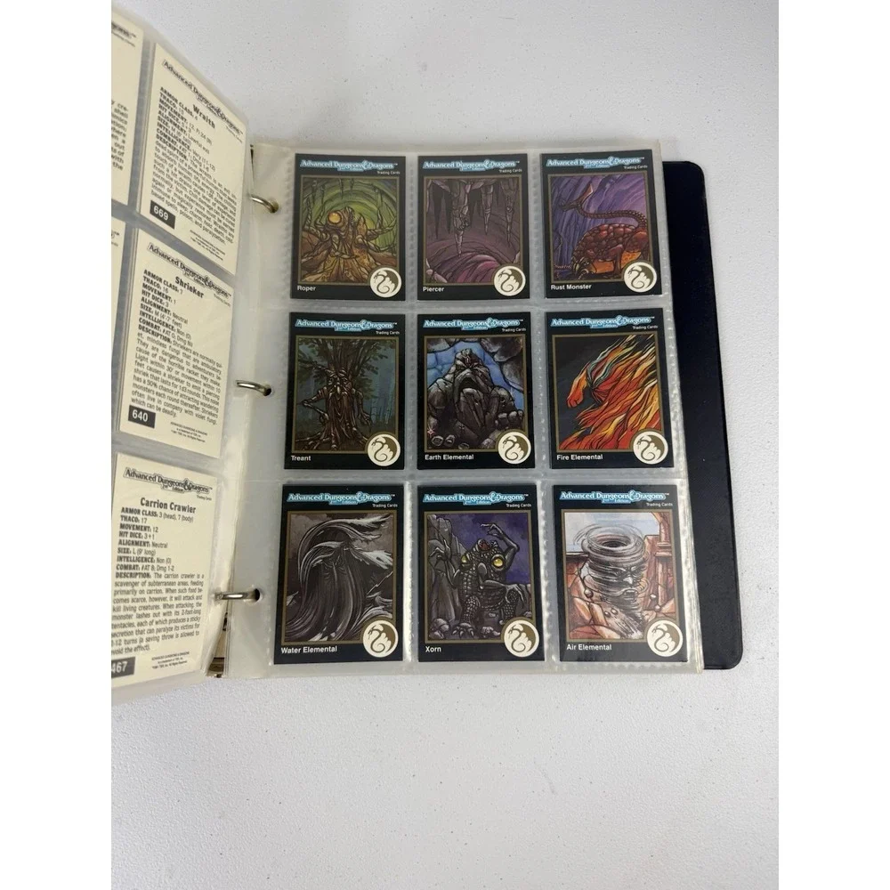Mixed Lot Of TSR 1992 dungeons And dragons cards